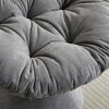 Racxily Oversized Swivel Accent Chair, 360 Swivel Barrel Chair, Papasan Chair for Living Room Bedroom - 3 of 4
