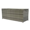 113 Gallons Outdoor Storage Deck Box With Lid, Waterproof Large Storage Boxes For Kids Toys, Pillows, Versatile Side Table, Garden, Patio Furniture - 2 of 4