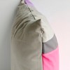 Slickblue Decorative Knitted Fabric Pillow Cushion 19.7"x19.7" - Down Alternative Fill, 3 Color Options - 3 of 4