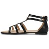 Journee Women's Genneva Medium and Wide Width Flat Sandals - 2 of 4