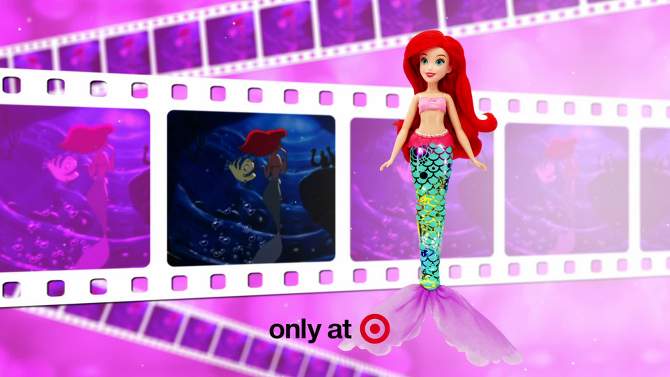 Disney Princess Sea Styles Ariel Doll, 2 of 8, play video