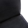 Monarch Specialties Dining Chair Set Of 2 Side Upholstered Kitchen Dining Room Pu Leather Look Metal Black Contemporary Modern - 2 of 4