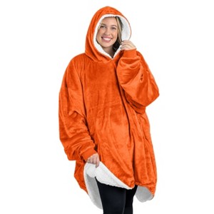 Adult Bare Homey B-Cozy Fleece Wearable Blanket - 1 of 4