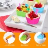 70-PC Silicone Lunch Box Dividers Set with Animal Picks & Cupcake Liners - 4 of 4