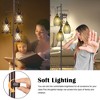 Rottogoon 68" Dimmable Farmhouse Floor Lamp - Rustic 3-Light Tree Lamp with Bulbs - 3 of 4