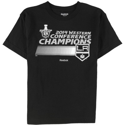 Reebok Boys LA Kings 2014 Western Conference Champions Graphic T-Shirt