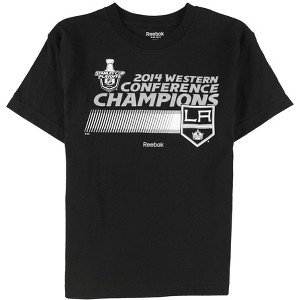 Reebok Boys LA Kings 2014 Western Conference Champions Graphic T-Shirt - 1 of 2