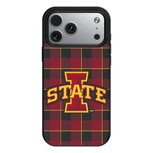 NCAA Big 12 Universities Plaid MagSafe Compatible Cell Phone Case for Apple iPhone 17 Series - 1 of 4