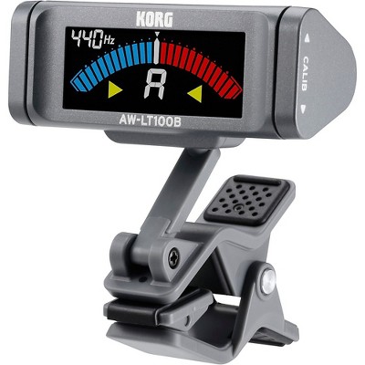  Korg AW-LT100B Clip-On Bass Tuner Black 