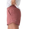 Future Planet Women's Nova Premium Performance Sport Athletic 4" High Waisted Active Gym Workout Running Shorts Rose Pink - 4 of 4