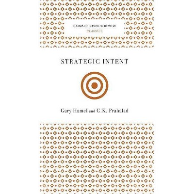 Strategic Intent - by  Gary Hamel & C K Prahalad (Hardcover)