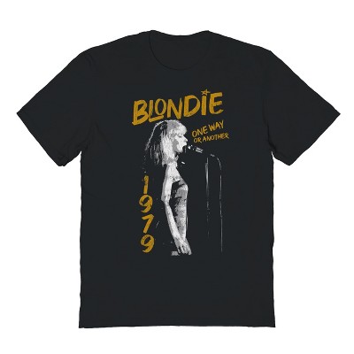 Blondie Men's Just Singing Short Sleeve Graphic Cotton T-shirt