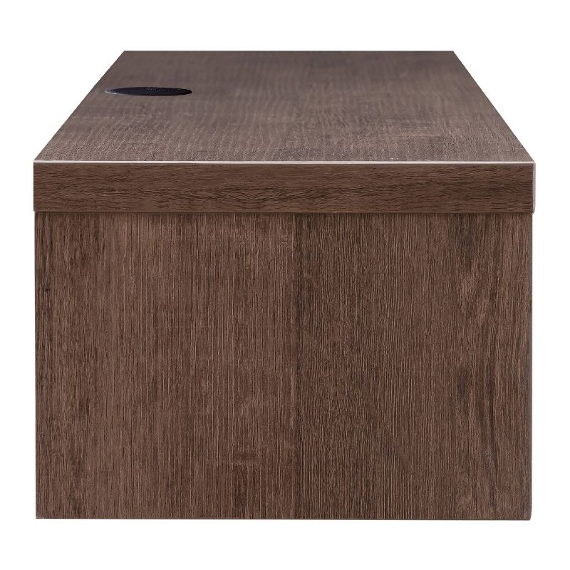 Roundhouse 1 Drawer Floating Console Fits Tv's Up To 65" - HOMES: Inside + Out, 5 of 7