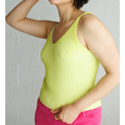 Women's Edith Vert Knitted Top - FRNCH