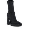 Kasuti Lycra Rhinestone Detail Ankle Boots - 2 of 4