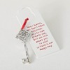 Santas Magic Key Door Hanger Multicolor 10.25"H Wood - 4 of 4
