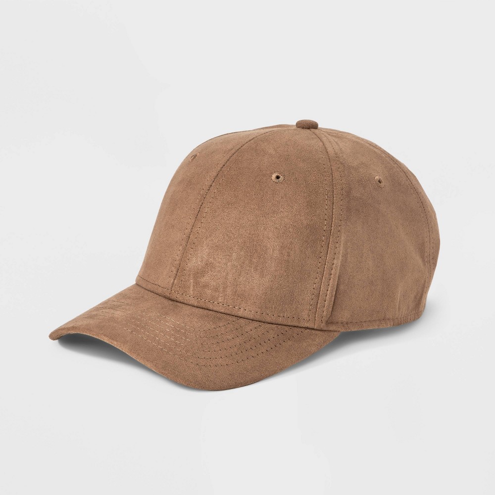 Men's Recycled Polyester 6 Panel Baseball Hat - Goodfellow & Co™ Khaki