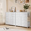Acekool 12-Drawer Fabric Dresser with Side Pockets – Storage Organizer for Bedroom & Closet - 4 of 4