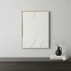 HomeRoots Modern Geo Shapes Brown Shadowbox Wall Art - 2 of 4