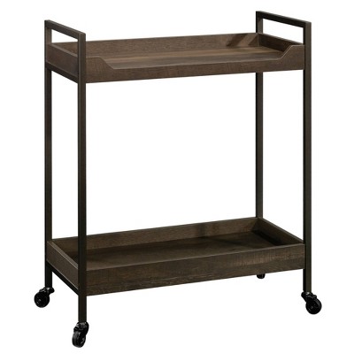 North Avenue Cart Smoked Oak - Sauder