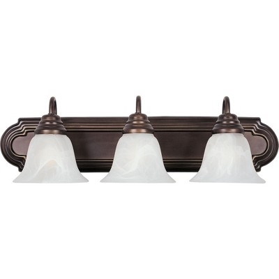 Maxim Lighting Essentials - 801x 3 - Light Vanity in  Oil Rubbed Bronze