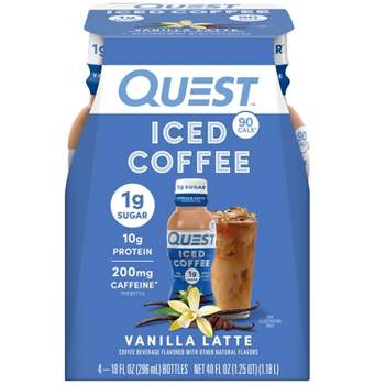 Quest Nutrition Iced Coffee - Vanilla - 4pk