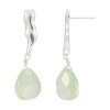 Silpada 'Feeling Grace' Sterling Silver Prehnite Drop Earrings - 2 of 4
