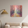 Art Remedy Road in Autumn Pastel Color Abstract Wall Art Unframed - 2 of 4