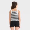 Girls' Striped Tank Sweater - Cat & Jack™ - 2 of 3