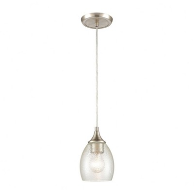 Elk Home Miranda 1 - Light Pendant in  Satin Nickel