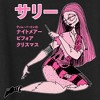 Women's The Nightmare Before Christmas Pink Sally Scoop Neck - 2 of 4