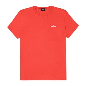 Dalix Salty Embroidery Cotton Tee Short Sleeve Casual Shirt Spring Summer Everyday Womens - 1 of 4