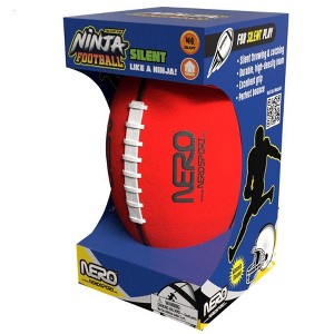 Nero Ninja Silent Football - High Density Foam for Quiet Indoor/Outdoor Play Excellent Grip, Perfect Bounce. - Makes A Great Gift!! - 1 of 3