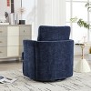 Lyngins Modern Upholstered Single Sofa Swivel Chair with Pillows/Cushion,Accent Chair for Living Room,Bedroom,Office - 4 of 4