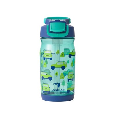 Reduce 14oz Plastic Hydrate Tritan Kids Water Bottle with Straw Lid