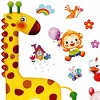Slickblue Animal Friends Vinyl Wall Decals - Waterproof Stickers for Kids' Rooms, Nursery, and Home Décor - 3 of 3