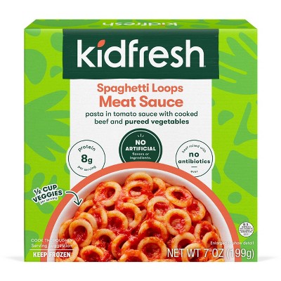 Kidfresh Frozen Spaghetti Loops Bolognese - 7oz