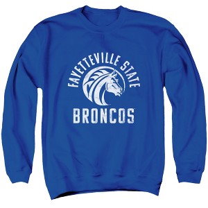 Fayetteville State University Official Fsu Broncos Logo Adult Crewneck Sweatshirt - 1 of 4