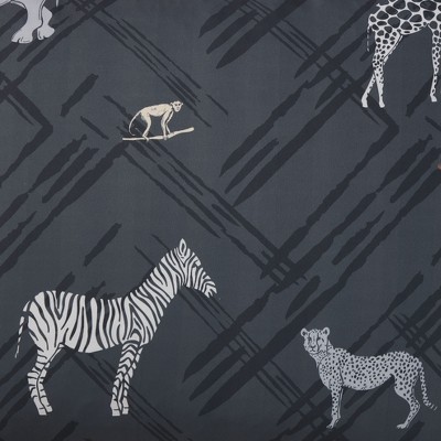 Full Safari Print Microfiber Down Alternative Kids Bedding Set