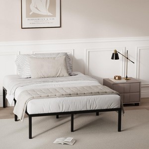 ODK Metal Bed Frame - Heavy Duty Platform Bed with Storage Space,Steel Support,No Box Spring Needed, Easy Assembly Mattress Foundation, Noise-Free - 1 of 4