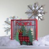Northlight 13.75" Lighted Reindeer "Noel" Christmas Wall Decoration - 2 of 2