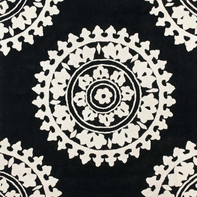 black/ivory
