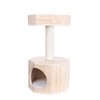 Armarkat Premium Scots Pine 29-Inch Real Wood Cat Tree with Perch and Condo - image 2 of 4