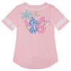 Ladies Lilo and Stitch Shirt - Ladies Classic Lilo and Stitch Baseball Jersey - Disney Lilo and Stitch Mesh Jersey - 2 of 4
