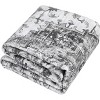 Washable Vintage Area Rug, Low-Pile Non-Slip Soft Carpet with Rubber Backing for Living Room, Bedroom, Dining Room & Kitchen - 4 of 4