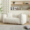 KTMBDW Oversized Bean Bag Chair for Two People, Giant Bean Bag Sofa with Soft Chenille Fabric Big BeanBag Lazy Sofa for Bedroom, Living Room - 3 of 4
