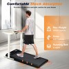 SEVOBAL Walking Pad Removable Armrests Cushioned Belt Folding Portable Treadmill Spacious Surface for Home Gym Office, Black, 43.1"*18.5"*30" - 2 of 4