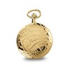 Black Bow Jewelry Charles Hubert Gold Finish Brass White Dial Pocket Watch 42mm - 2 of 4