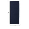 Colonial Mills Ikebana Braided Runner, Navy 30"x96", Rectangle Shape - 2 of 3