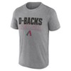 MLB Arizona Diamondbacks Men's Gray Athletic T-Shirt - 2 of 3